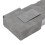 Gray PU Cigarette Case for Men 20 Pack Wallet with Built-in Lighter Holder 4