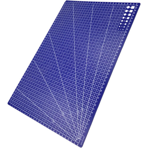 A3 Self Healing Cutting Mat with Precise Grid Lines for Scrapbooking and Craft Projects Blue 2