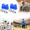 Bike Lightweight  Stand Inverted Bicycle Maintenance Rack Supports Handlebars Frame Alignment 4