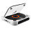 CD Player Portable Bluetooth Music CD Runner With Cover, 6 Modes AB Repeat, Timer, Remote, Home Desktop Use, White 1