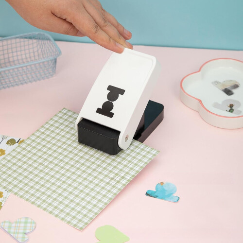 Tab Punches Handheld Folder Hole Punching Device For Indexes Labels And Divider Pages Kid Friendly Craft Projects 2