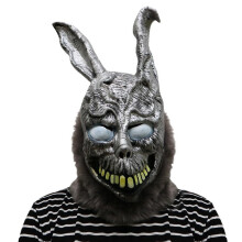 Over Head Latex Film Mask Medium Size Grey For Teens And Adults