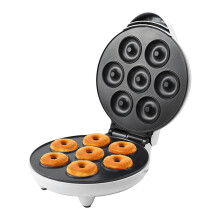 Donut Maker 1200W mini donut maker with nonstick coating.