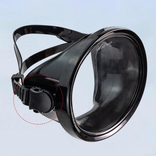 Diving Mask Performance Durable Materials For Safe Underwater Adventures, Adjustable Straps, Scuba Compatible 1