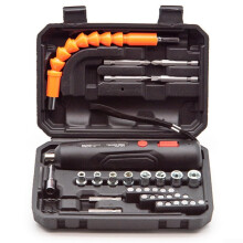 Compact Rechargeable Electric Screwdriver 250RPM Lightweight with Hexagonal Interface Designed for Electrical Work