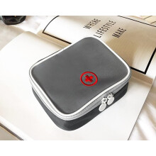 Mini Medicine Storage Bag Waterproof Portable First Aid Organizer for Home, Boat, Travel, Car, Office, Sports, Hiking