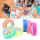 Breathable Cotton Twill Masking Tape 6Pcs - Versatile & Durable 9