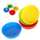 Easy-Clean 4pcs Plastic Paint Palettes Ideal for Student Art Projects 11