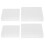 4pcs Transparent Sewing Bobbins Storage Box 25/36 Grids Durable Cases 12