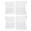 4pcs Transparent Sewing Bobbins Storage Box 25/36 Grids Durable Cases 16