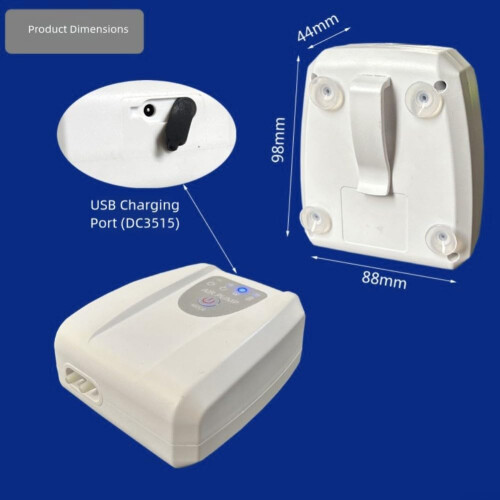 Solar Pond Aerator 3W Solar Oxygen Pump with USB Charging and 14Hour Continuous Operation White 2