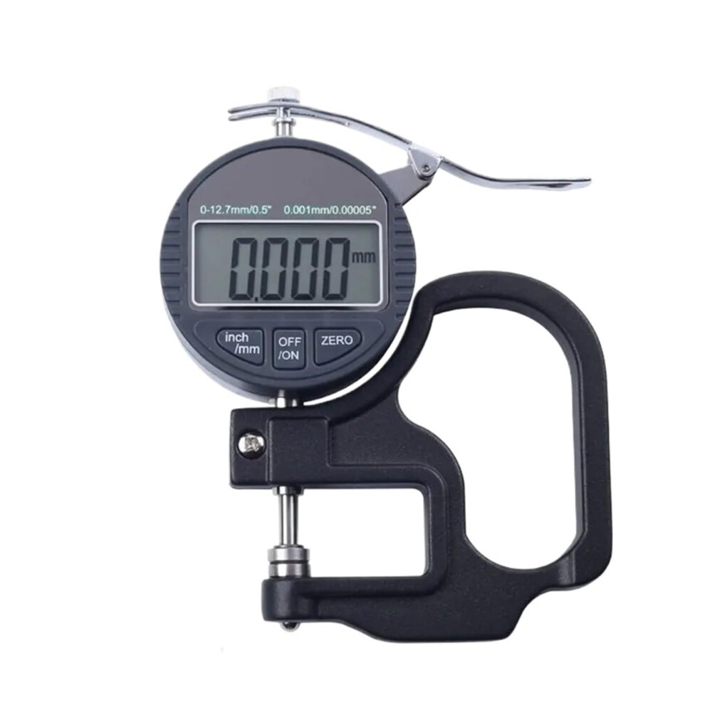 Flat Head Digital Caliper 025Mm Range 0.01Mm Resolution Thickness Gauge Digital Caliper 9382693985095