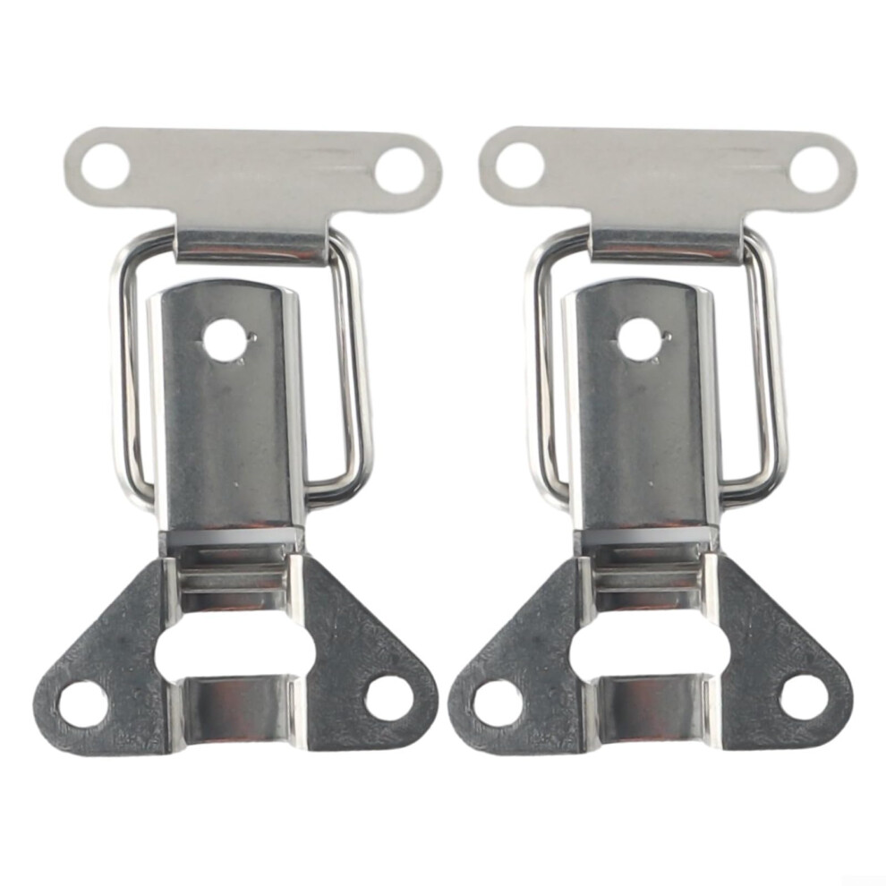 Metal Toggle Catch Clasp 2Piece, Stainless Steel 304 Locking Hasps, Toggle Latch For Secure Storage Cabinets 9426802660500