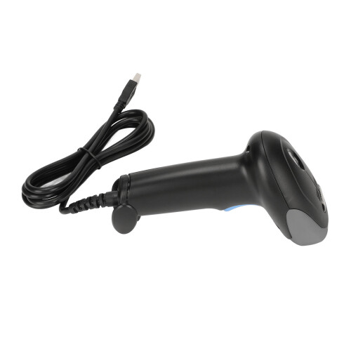 Barcode Scanner With USB Wired Connection, Quick Charge For Uninterrupted Operation, Ergonomic Design, Barcode Scanner Long Working Time, Durable 1
