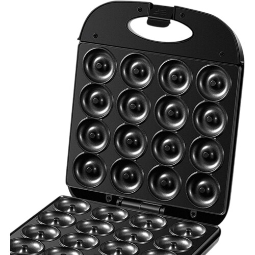 Kids Doughnut Maker Machine Creates 16 Mini Treats Compact Design for Fun Cooking 1