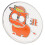 Golf Hut Clip Cartoon Tier Muster Nette Golf Kappe 8