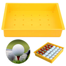 ABS-Golfball- Aufbewahrungsbox für 30 Stück, 28x23x5cm, langlebiger Kunststoff