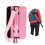 Tragbare Golfschlägertasche mit halber Hülse und 12