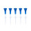 5 stücke Golf Tees Höhe Einstellbar Stabile Blau 8