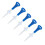 5 stücke Golf Tees Höhe Einstellbar Stabile Blau 4