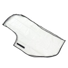 Cappuccio impermeabile in PVC per pioggia – pieghevole, trasparente, pratico