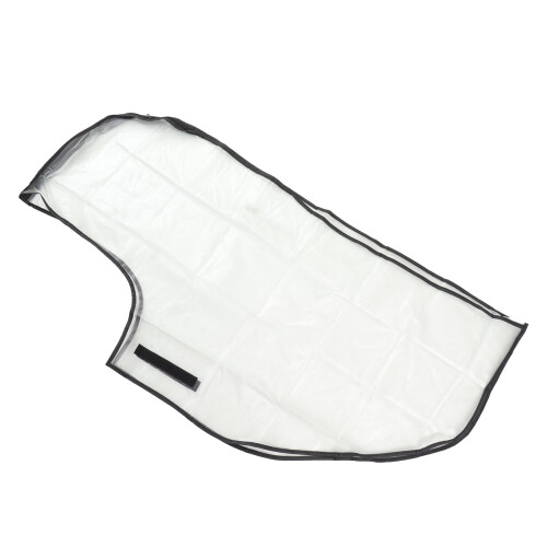 Transparent PVC Rain Hood Cover Waterproof, Foldable, Practical Rain Protection