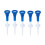 5 stücke Golf Tees Höhe Einstellbar Stabile Blau 6
