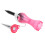 Reusable Golf Tees Set with Holder for Driving Range & Practice Pink 1