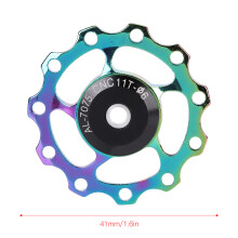 Aluminium Alloy Rear Derailleur Pulley 11T Colorful 41mm (1.6in)