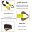 Axle Tie Down Strap with D Rings, Heavy Duty Axle Strap 6614 Lbs 2