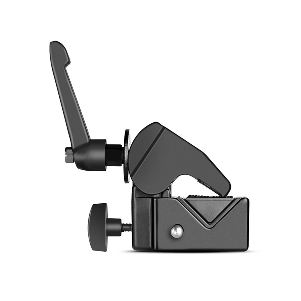 Ergonomic Studio Clamps For Mounting Accessories Aluminum Alloy 5/8 Inch Studs 0.52.1 Inch Adjustable Grip Camera Grip 9189345387746