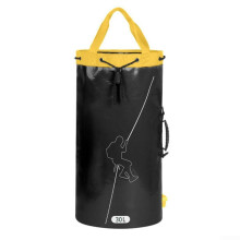 Outdoor Climbing Rope Bag Drawstring Closure Waterproof Lightweight 45L Black
