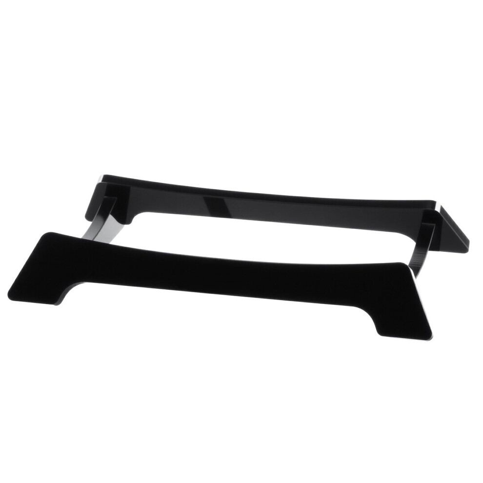 Acrylic Speakers Holder With Nonslip Base, Adjustable Height, Soundbar Holder For 5/6, Improved Sound Projection Black 9189345387951