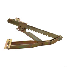 Sofa Bed Headrest Adjustable Angle Lifting Hinge Heavy Duty Iron Triangular Frame 18 Gear System For Massage Beds