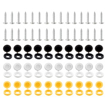 Screw Head Covers Waterproof Plastic Caps for Furniture DIY Indoor Outdoor Protective Finish