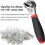 Adjustable Ratchet Wrench 622 Mm Steel MultiFunction Auto  Quick Release 4
