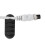 Home Office Data Line Organizer: 10 Black Self Adhesive Cable Clips 6