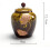 Keepsake Urns, Ceramic For Human Ashes, Small Urnred1 (Color : Geel) 2
