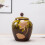 Keepsake Urns, Ceramic For Human Ashes, Small Urnred1 (Color : Geel) 3