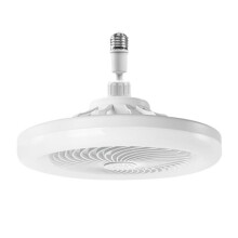 Ceiling Fans with Lights and Remote ThreeSpeed Motor, Dimmable LED Lamp, E27 Base, Timing, Bedroom Kitchen Garage
