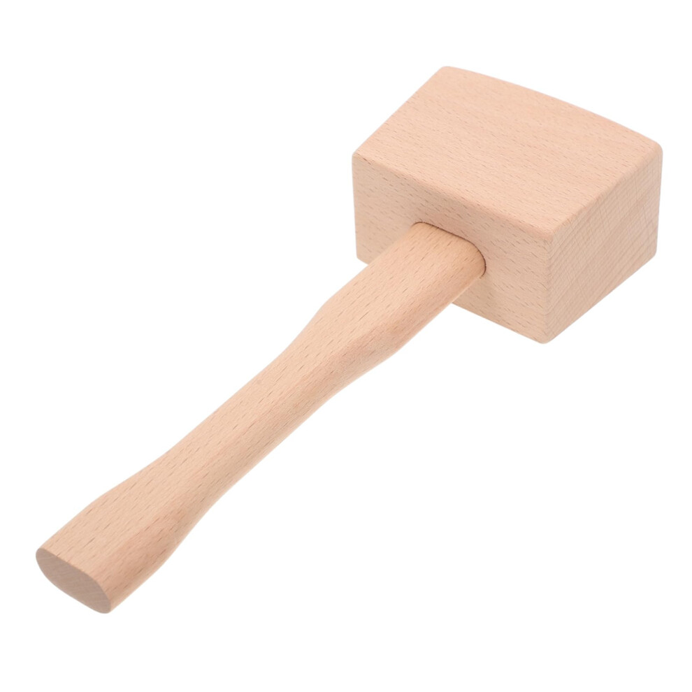 Multipurpose Small Wooden Mallet Beechwood Hammer Leathercraft And Woodworking Comfortable Grip Precision Tapping 9189345389245