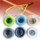 Good Polyester Tennis String Durability Smooth Round Strings For Improved Speed Elastic Red R 4