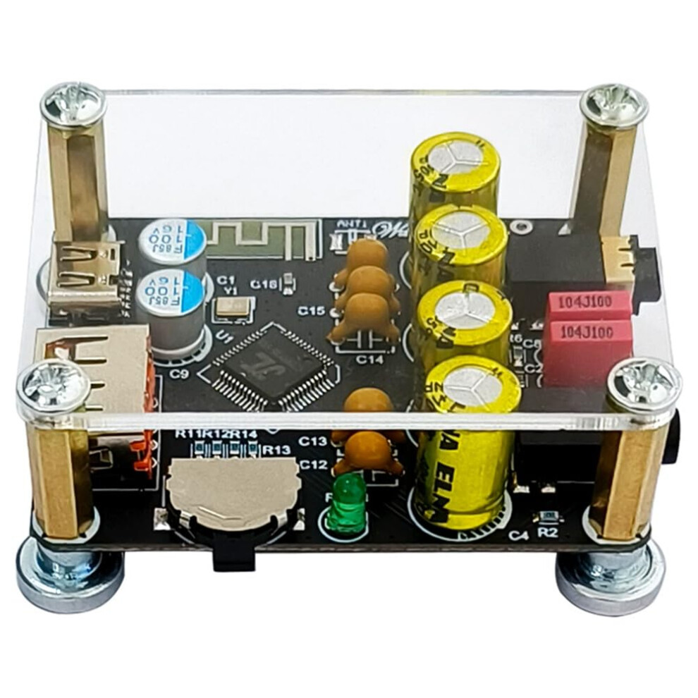 Pt2 Hifi 5.1 Bluetooth Usb Decoder Board Lossless Wav Flac Ape Support, App Control, Audio Receiver Amplifier 9164114223050