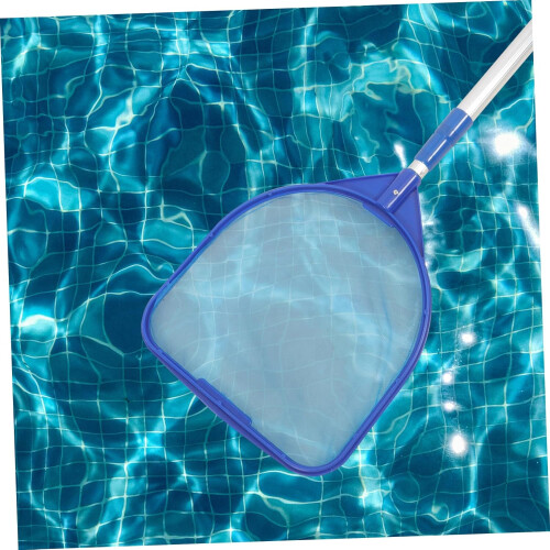 Extendable Swimming Pool Skimmer Net with Telescopic Pole for Efficient Maintenance 2