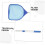 Extendable Swimming Pool Skimmer Net with Telescopic Pole for Efficient Maintenance 5