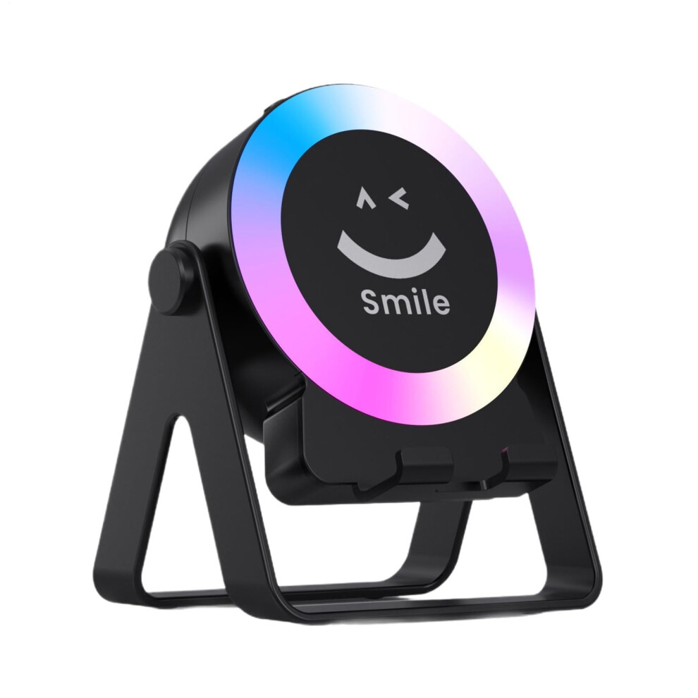Speaker Induction 4In1 Rotating Household Speaker Phone Holder With Rgb For Conference Room And Retail Owners Light 9189345389955