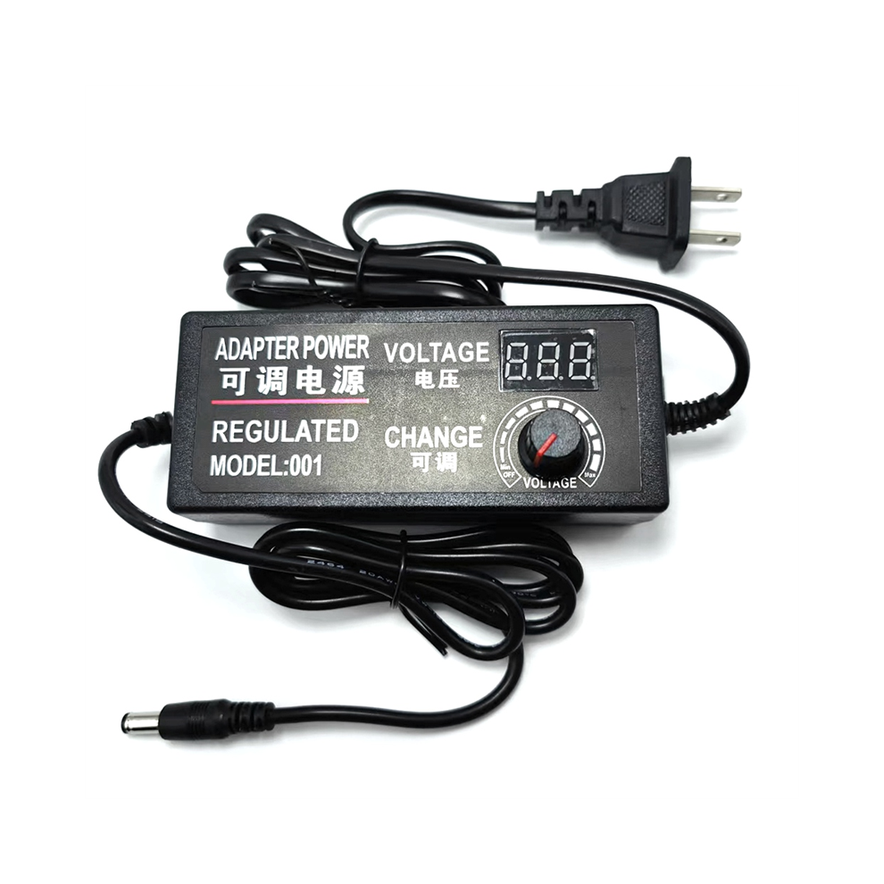 Adjustable 3-24V 3A Power Supply Variable Converter, Universal Switching Adapter With Led Voltage Display 6935161557015