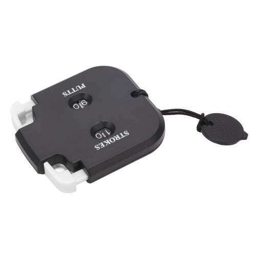 Golf Score Counter Plastic 2 Digits with Zeroing for 2 Players Black