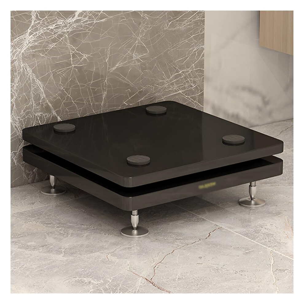 Subwoofer Isolation Stand With Spikes And Rubber Feet, Speaker Stabilizer Base, 40X45cm Bracket Style, For Studio And Home Theater Black 9382693990037