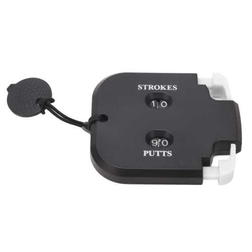 Golf Score Counter Plastic 2 Digits with Zeroing for 2 Players Black 1